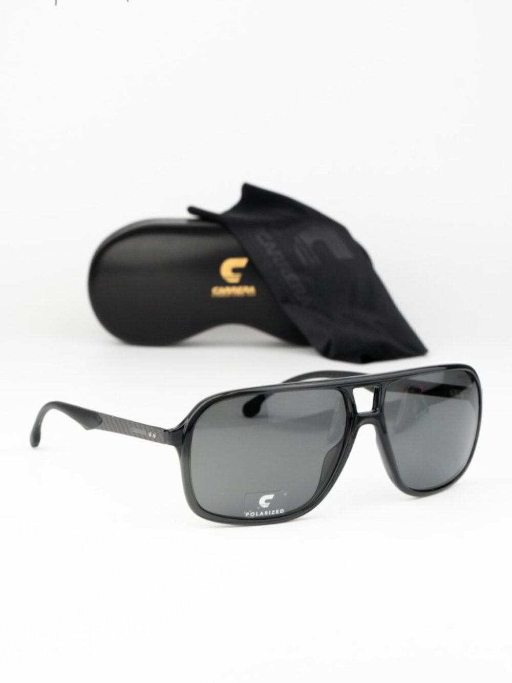 Carrera Women Sunglasses Grey Polar Pilot Carrera 8035/S 0KB7/M9 NEW AUTHENTIC